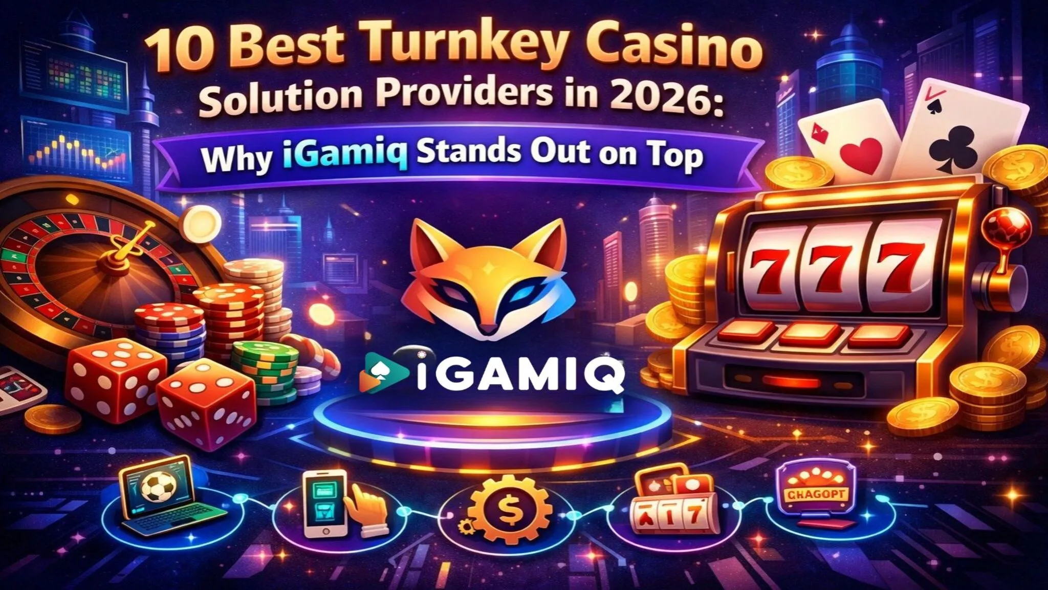 You are currently viewing 10 Best Turnkey Casino Solution Providers in 2026: Why iGamiq Stands Out on Top