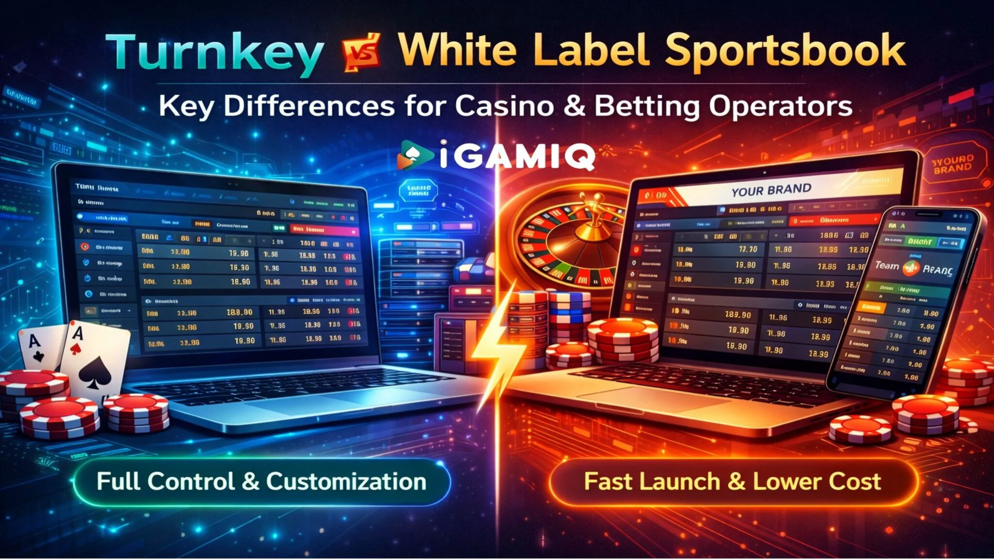 You are currently viewing Turnkey vs White Label Sportsbook: Major Differences for Sportsbook Operators