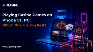 Read more about the article Playing Casino Games on Phone vs. PC: Which One Fits You Best?