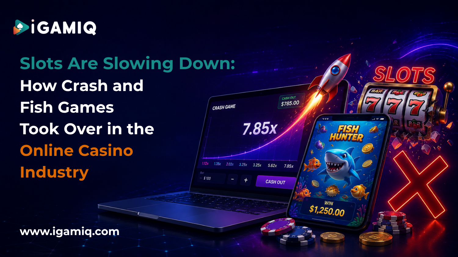You are currently viewing Slots Are Slowing Down: How Crash and Fish Games Took Over in the Online Casino Industry